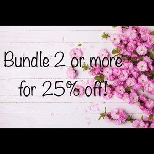 25% off on bundles!